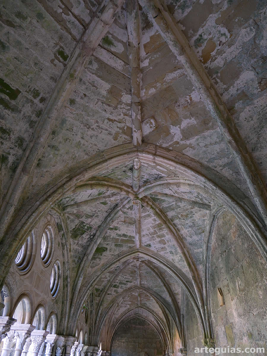 B&oacute;vedas de crucer&iacute;a de las pandas del claustro