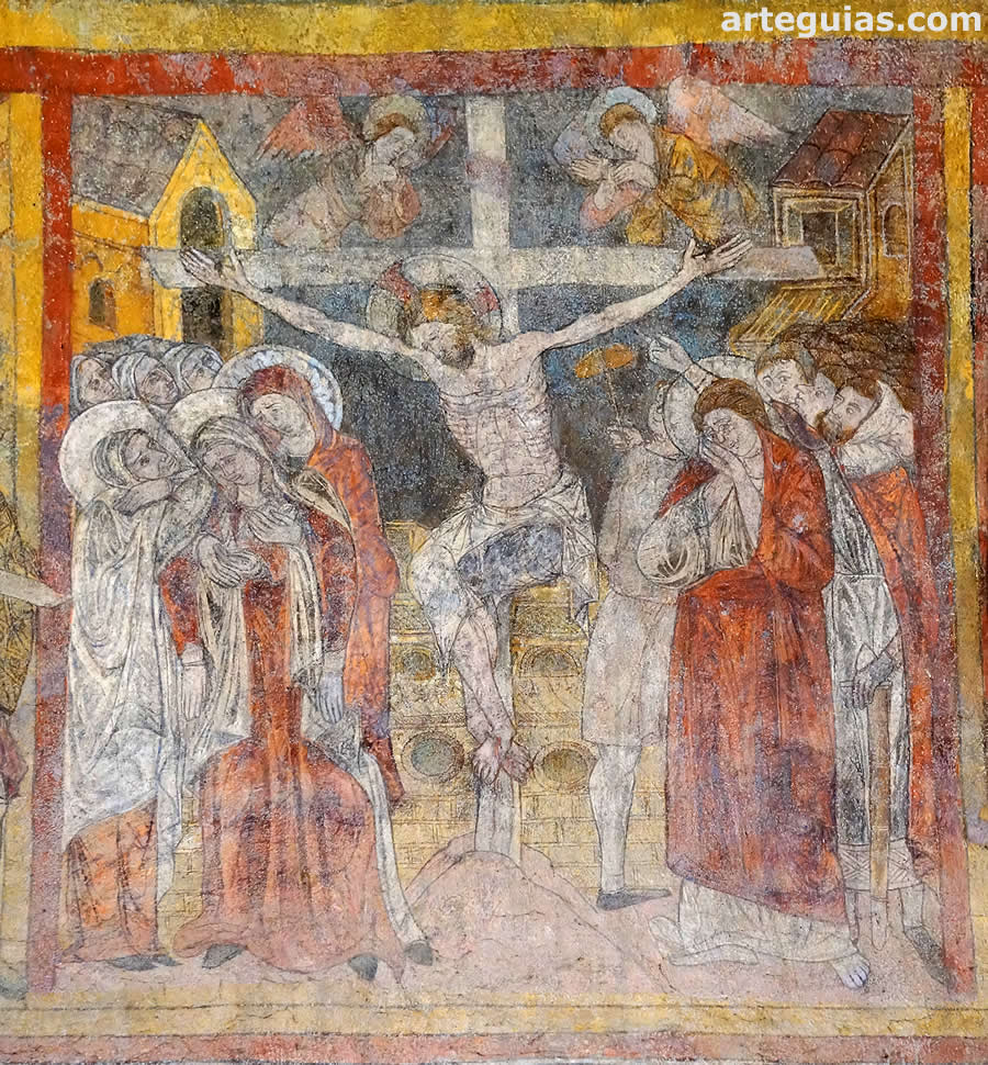 Pintura mural g&oacute;tica