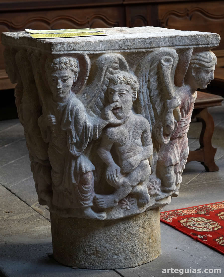 Gu&iacute;a de la Abad&iacute;a de Mozac, Francia