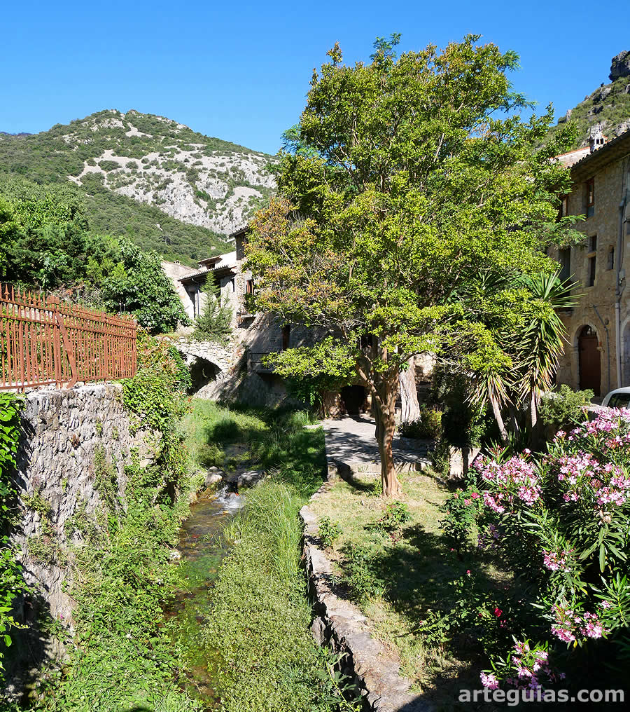 Saint-Guilhem-le-D&eacute;sert tiene la categor&iacute;a oficial de uno de los pueblos m&aacute;s bonitos de Francia