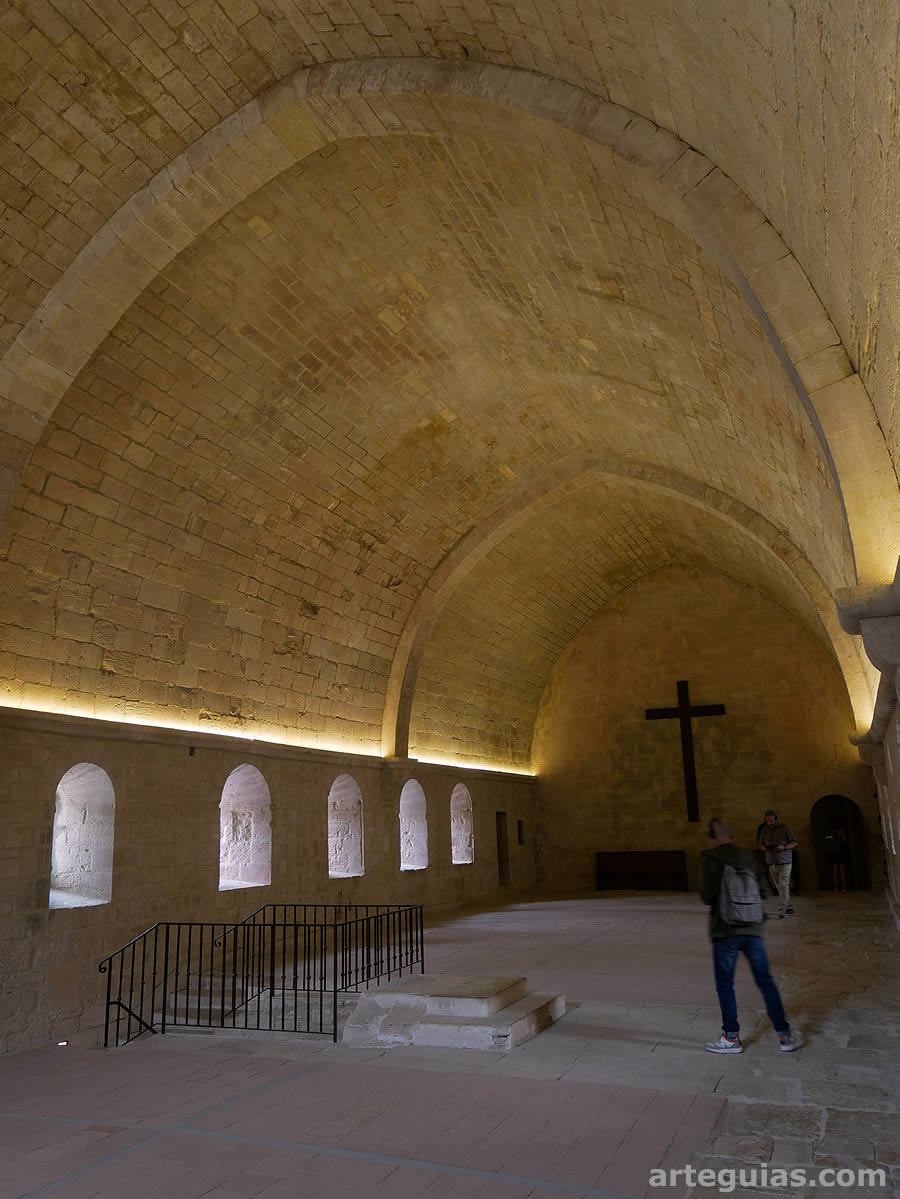 Dormitorio de monjes