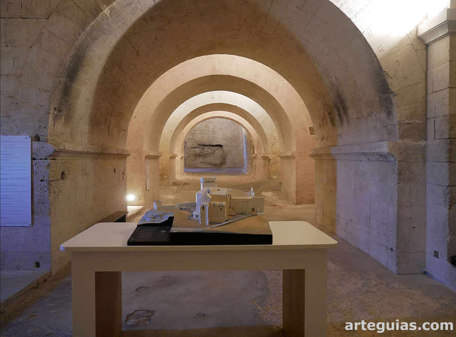 Cripta de la Abad&iacute;a de Montmajour