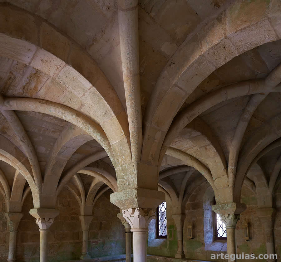 Sala Capitular de la Abad&iacute;a de Fontfroide
