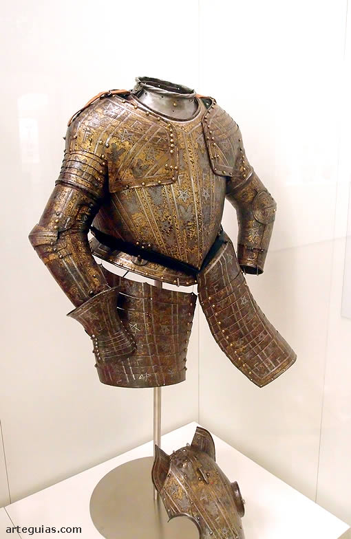 Armadura del Duque de Feria en el Museo del Ej&eacute;rcito