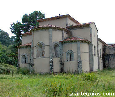 Monasterio de San Antol&iacute;n de Bed&oacute;n desde la cabecera