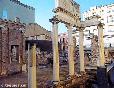 P&oacute;rtico del foro municipal