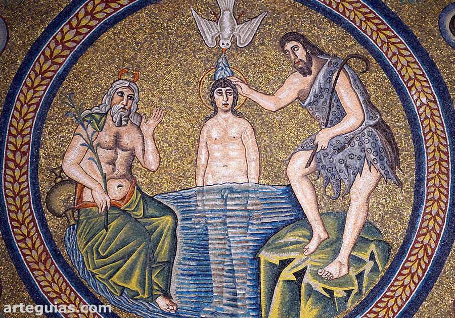 Gu&iacute;a del Baptisterio Arriano de R&aacute;vena, Italia