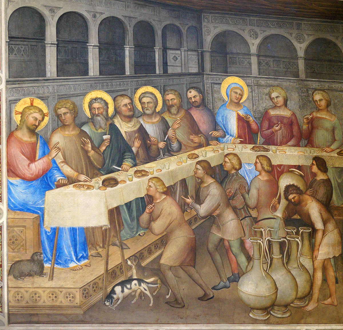 Recursos crom&aacute;ticos y de perspectiva en la pintura de las Bodas de Can&aacute;