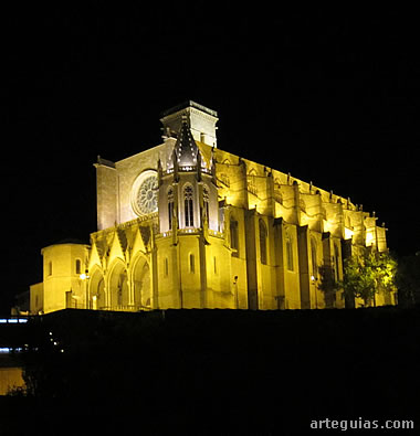 Espectacular vista nocturna de la Seu