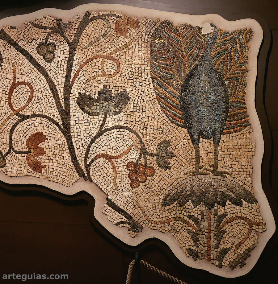 Mosaico del pavo real