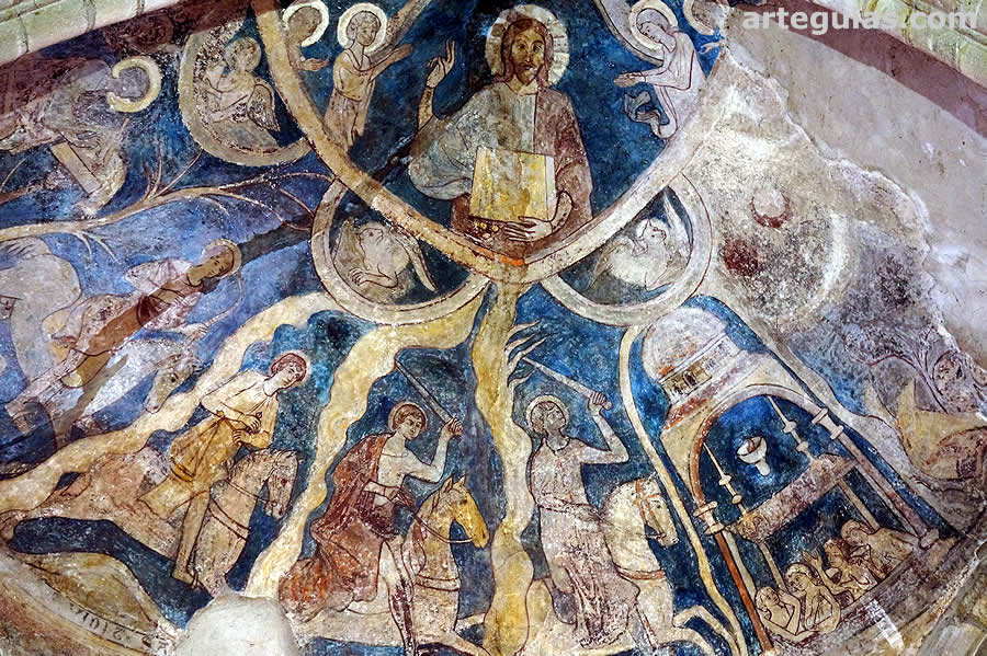 Pinturas que relatan pasajes del Apocalipsis