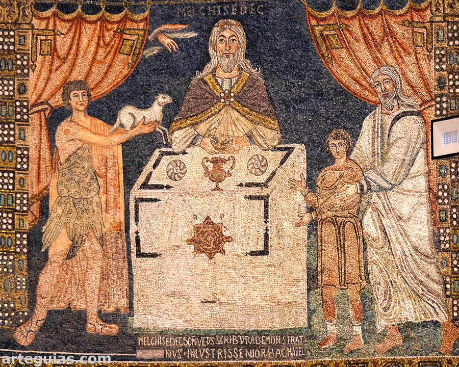 Triple sacrificio de Melquisedec, Abel e Isaac