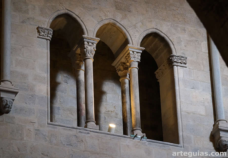 Detalle del triforio