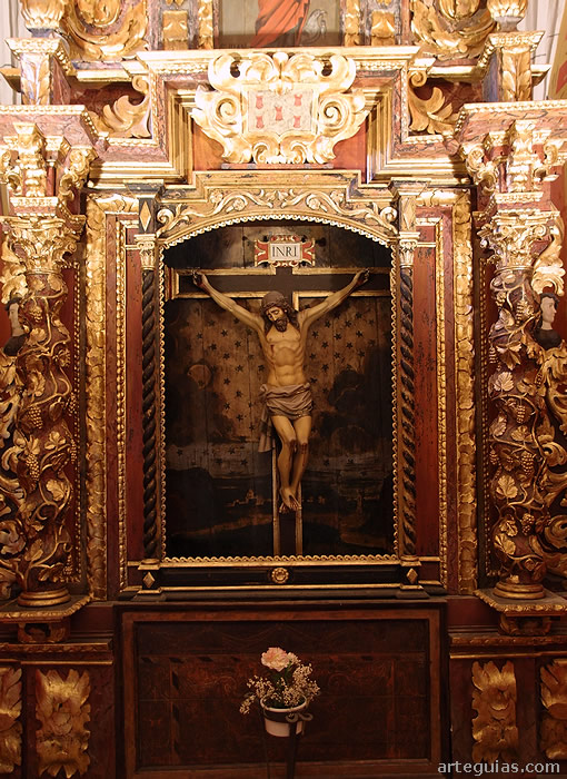 Basílica de la Virgen de la Peña, Graus: interior de la Capilla de San Juan de Letrán