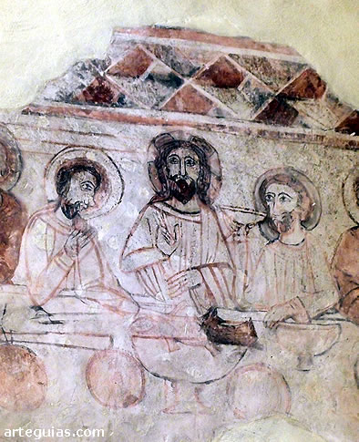 Pinturas con la representci&oacute;n de la &Uacute;ltima Cena