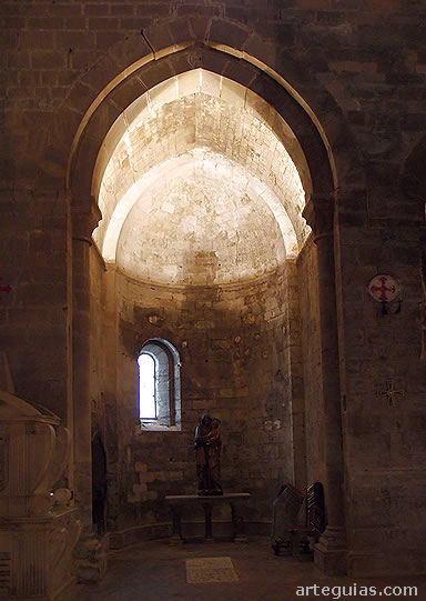 Capilla lateral de la iglesia del Monasterio cisterciense de Veruela, Zaragoza
