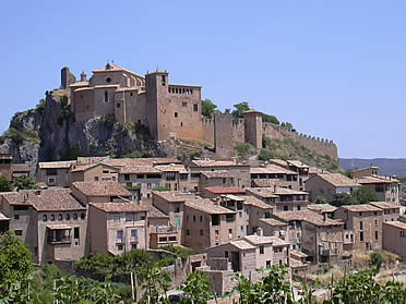 Vista del conjunto de Alqu&eacute;zar, conquistado por Sancho Ram&iacute;rez hacia 1067