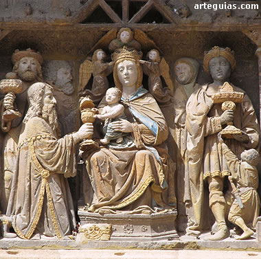 Adoraci&oacute;n de los Reyes Magos. Colegiata de Aranda de Duero