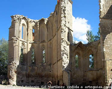 Ruinas del Convento de San Ant&oacute;n, en Castrojeriz, Burgos