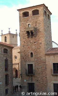 Centro hist&oacute;rico de C&aacute;ceres