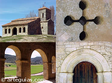 Diferentes aspectos de esta ermita prerrom&aacute;nica
