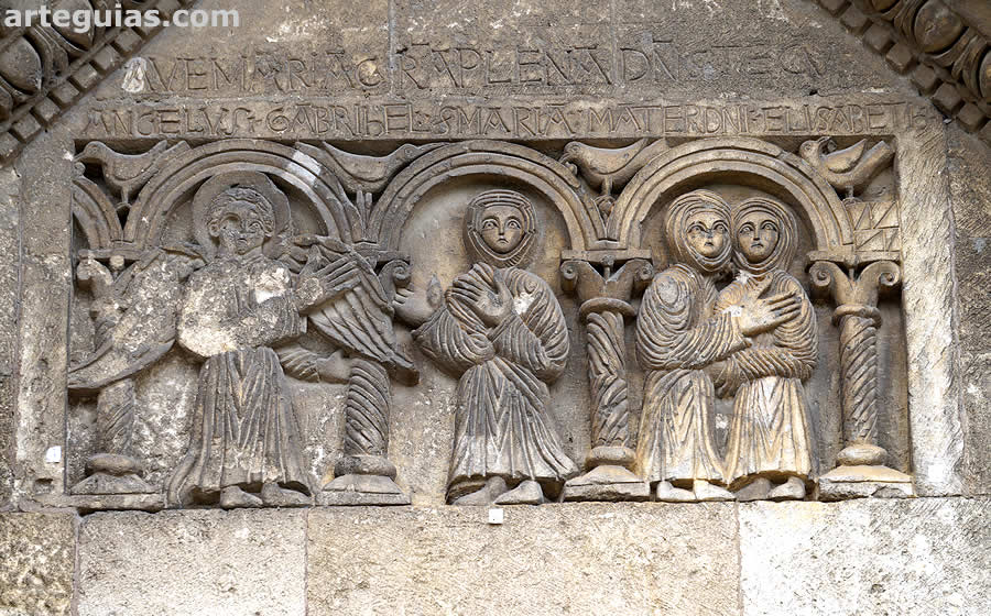 Relieves de la Anunciaci&oacute;n y La Visitaci&oacute;n