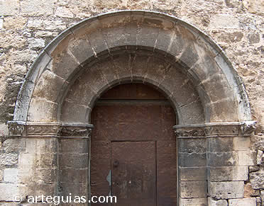 Portada norte de la iglesia de Cat&iacute;, Castell&oacute;n