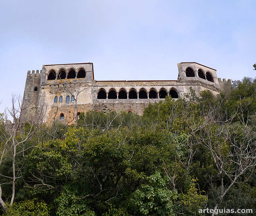 Castillo de Leir&iacute;a desde el sur