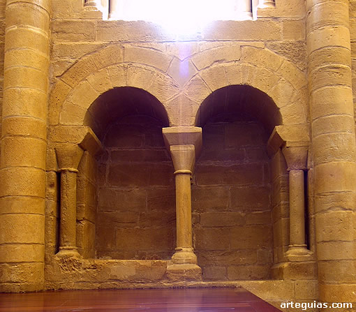 Arcosolio de la capilla