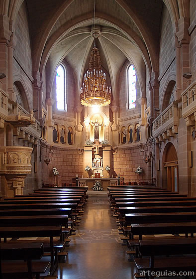 Interior de la bas&iacute;lica