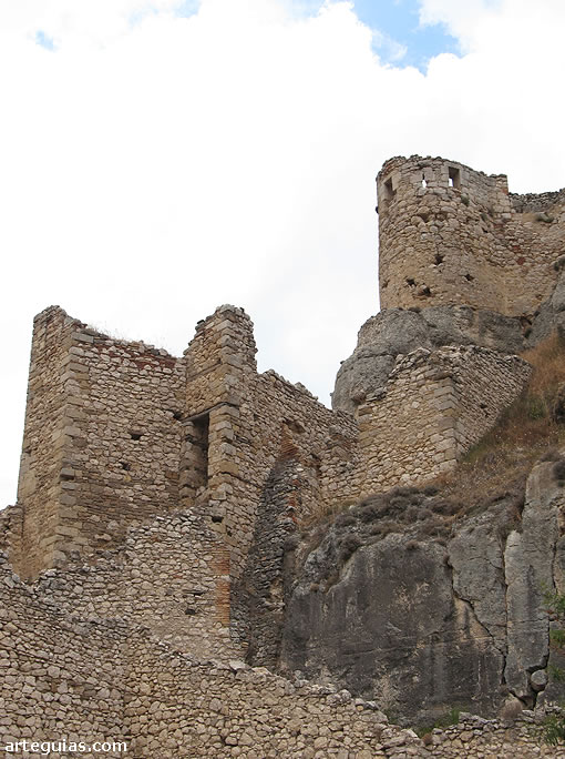 Zonas altas del Castillo de Morella