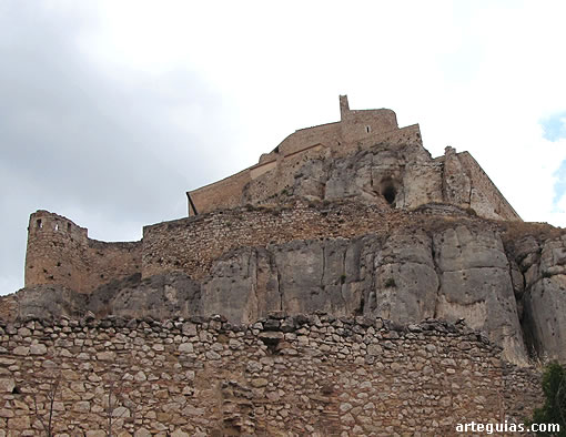 Castillo de Morella desde el sur