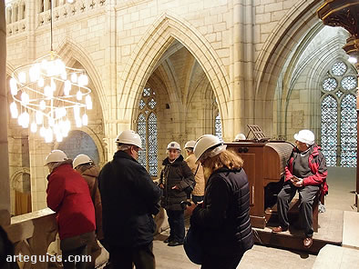 Visita bajo el programa titulado "Abierto por obras"