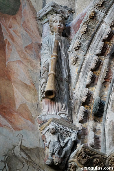 &Aacute;ngel anunciando el Juicio Final