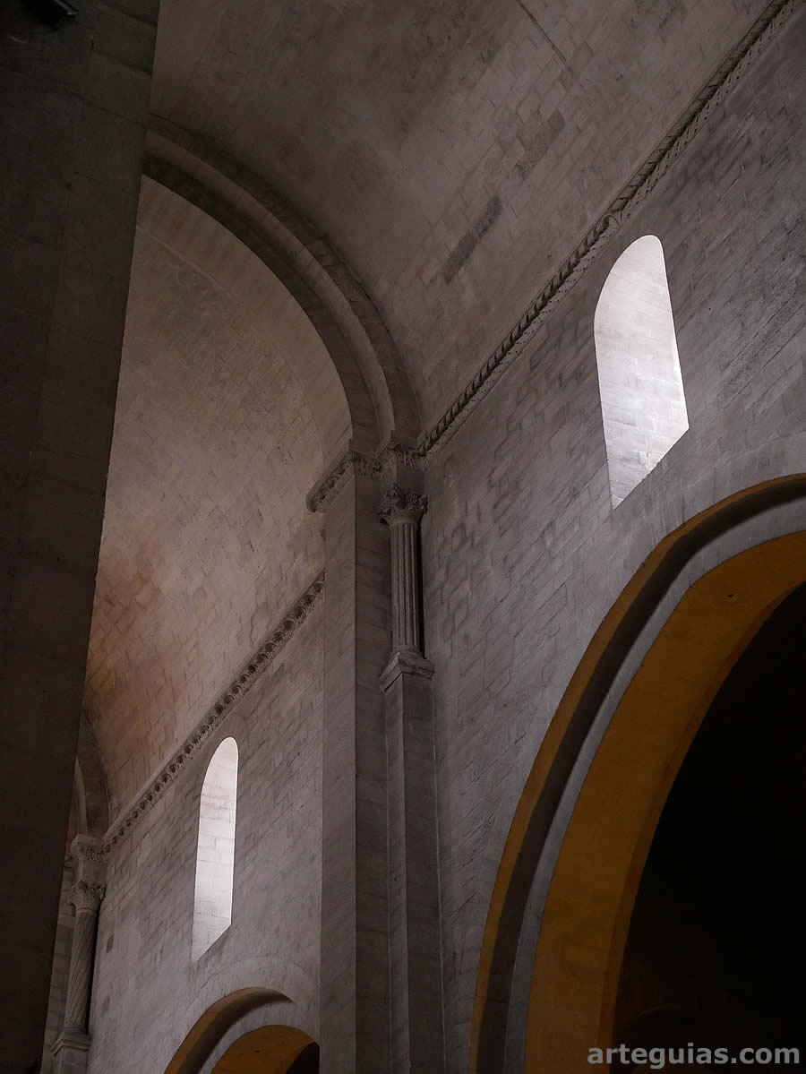 Alzado de la nave central