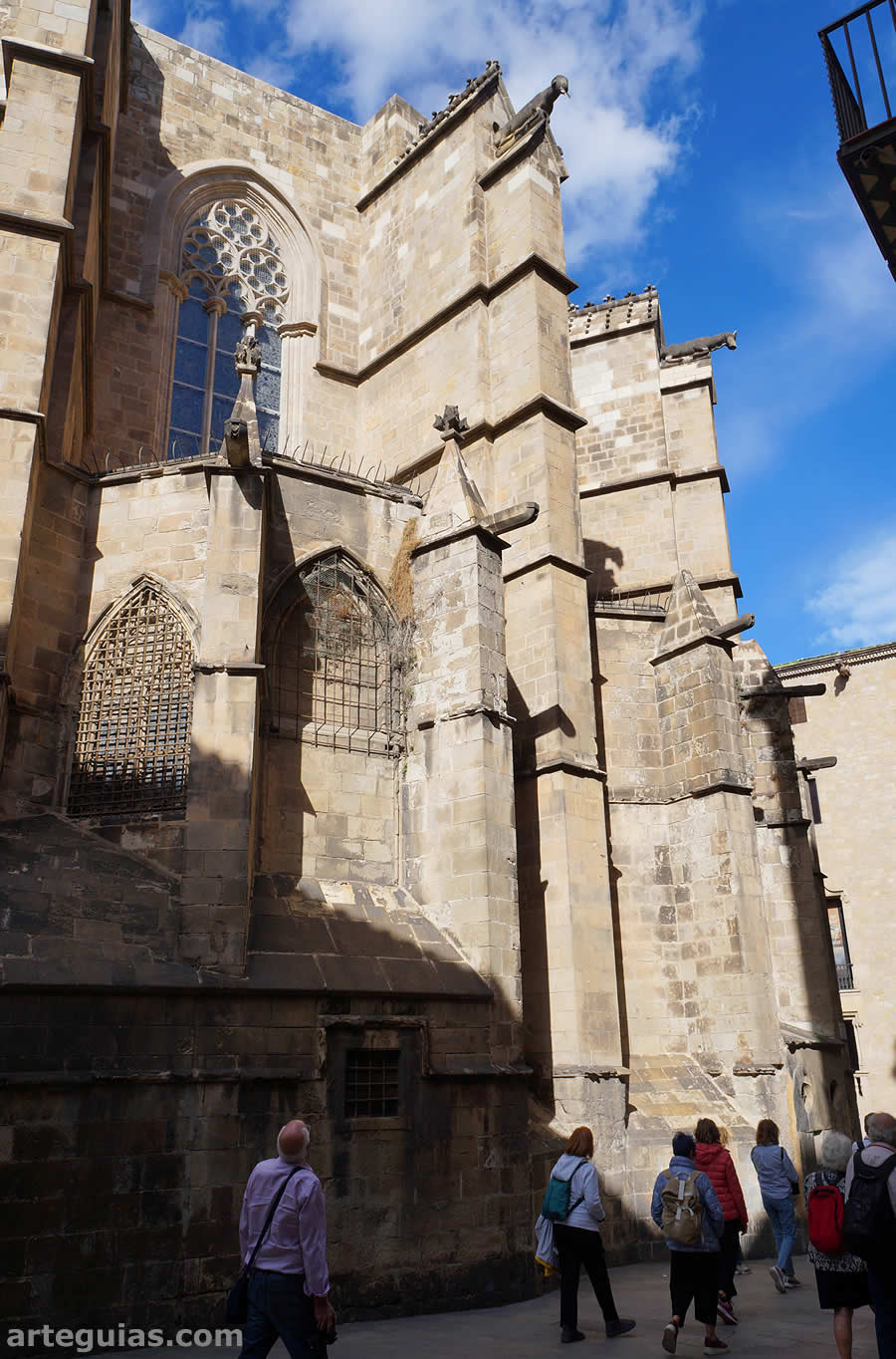 Cabecera de la Catedral de Barcelona