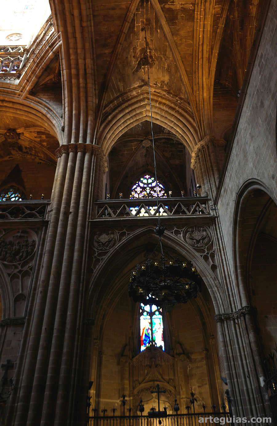 Catedral de Barcelona: estructura interior