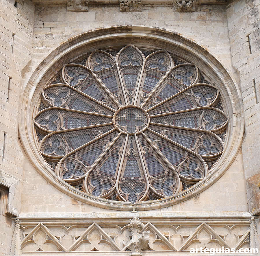 Roset&oacute;n de la Catedral de B&eacute;ziers