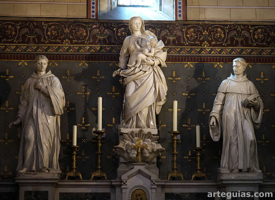 Grupo escult&oacute;rico procedente de Fontfroide