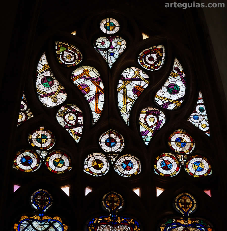 Ventanal g&oacute;tico de la catedral