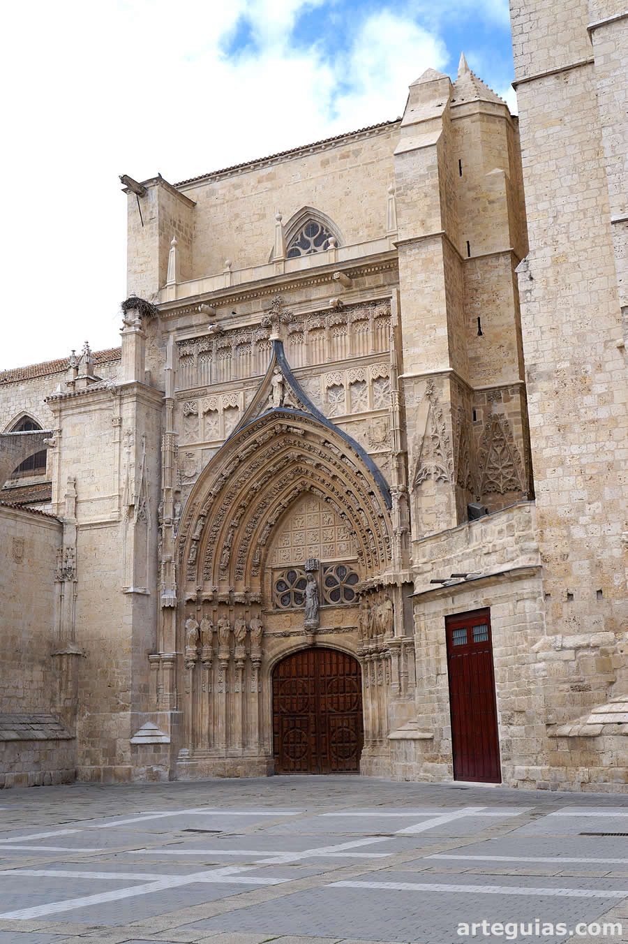 Catedral de Palencia: Puerta de Santa Mar&iacute;a