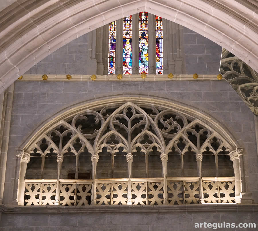 Triforio del transepto