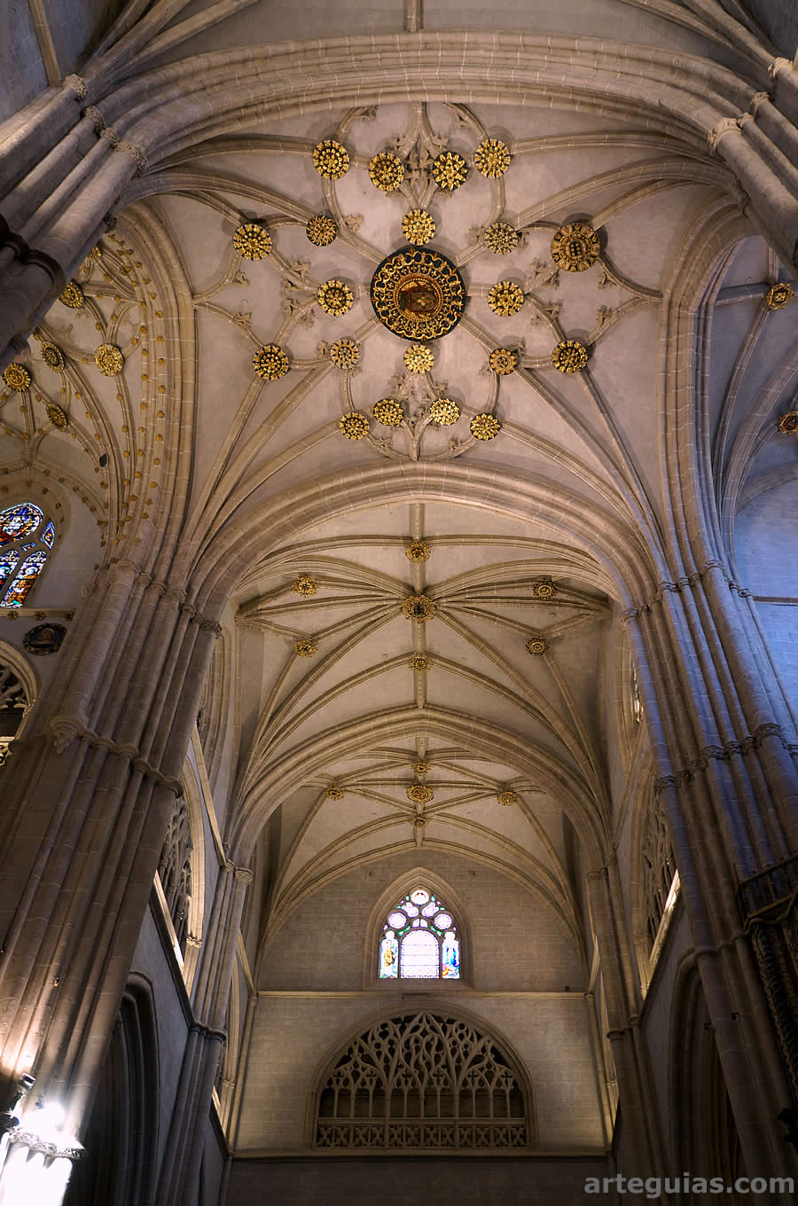 Crucero y uno de los brazos del transepto