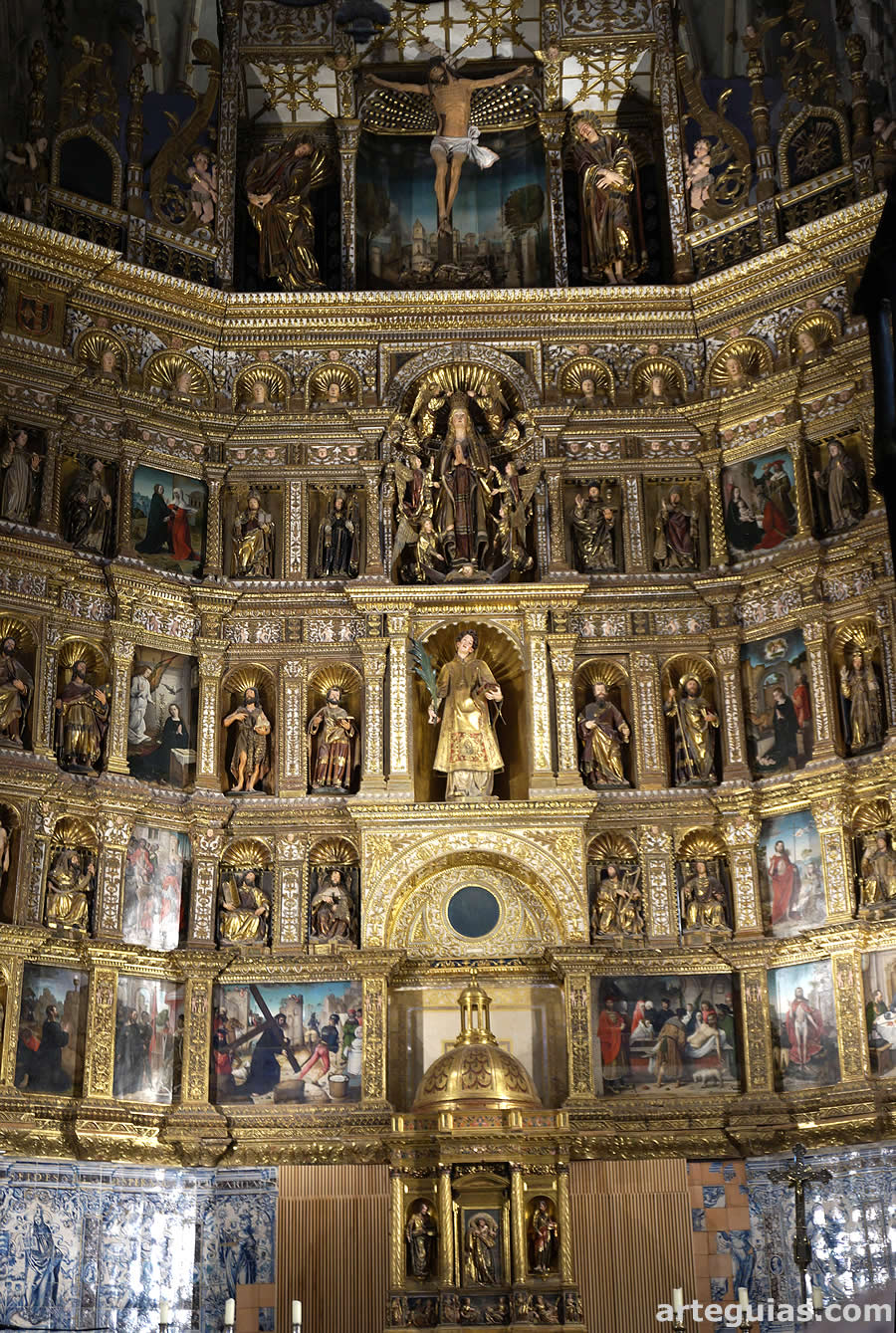 Gran retablo de la Capilla MAyor de la Catedral de Palencia