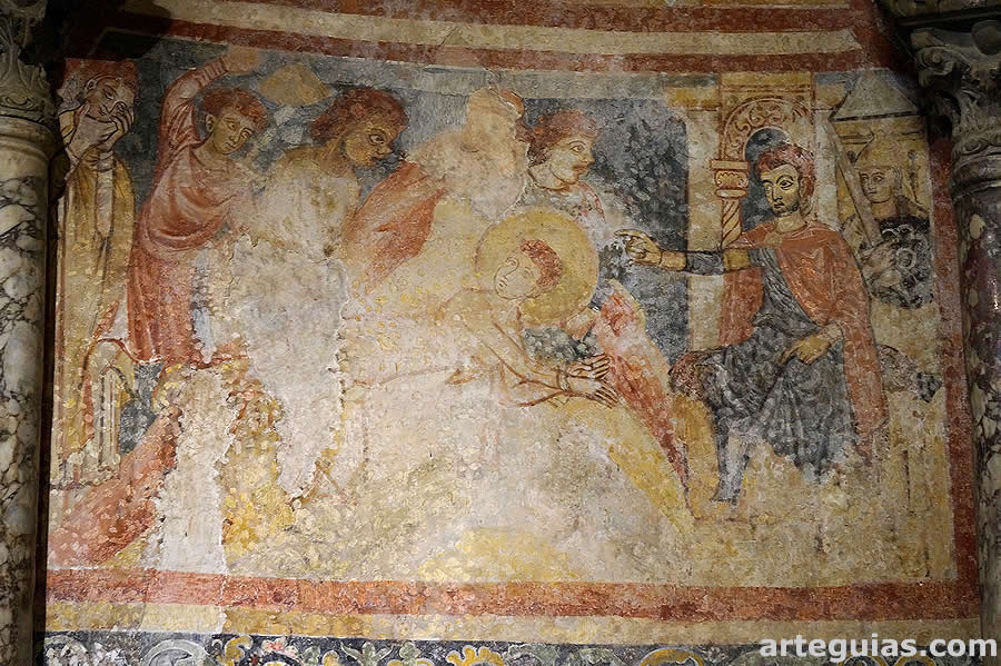 Pintura rom&aacute;nica. Catedral de Trieste