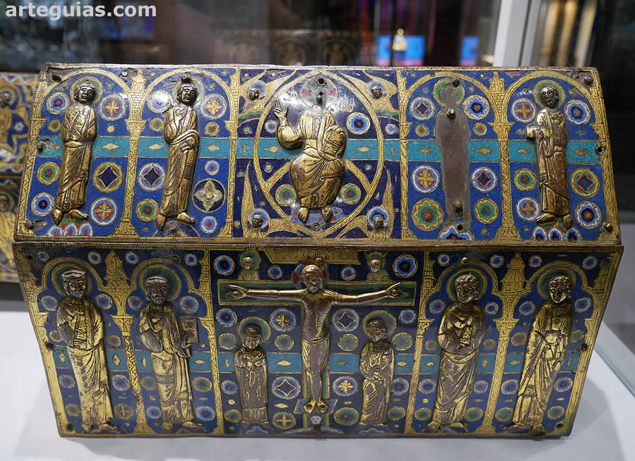 Arqueta con escenas b&iacute;blicas