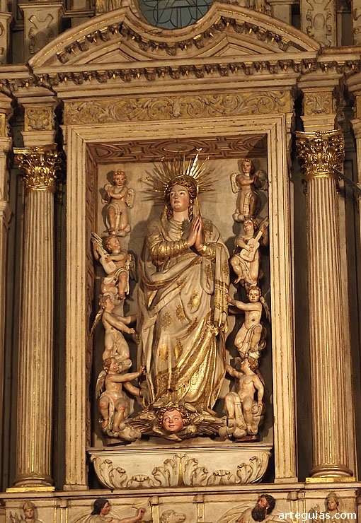 Detalle del retablo