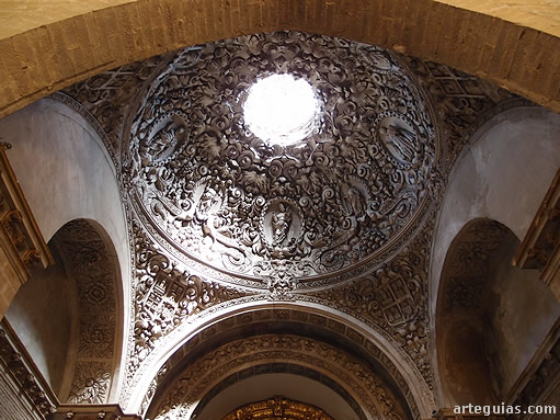 Catedral de Barbastro: c&uacute;pula de la Capilla de San Jos&eacute;