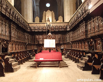 Interior del coro