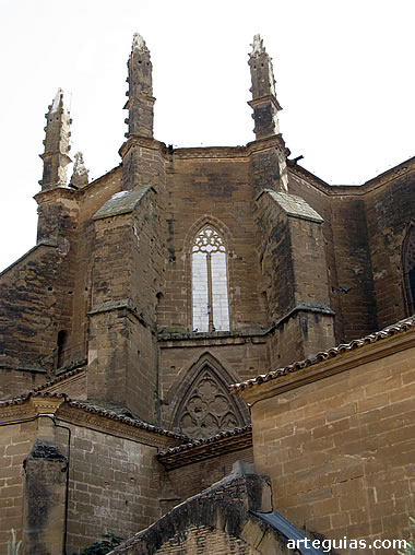 Cabecera de la catedral de Huesca